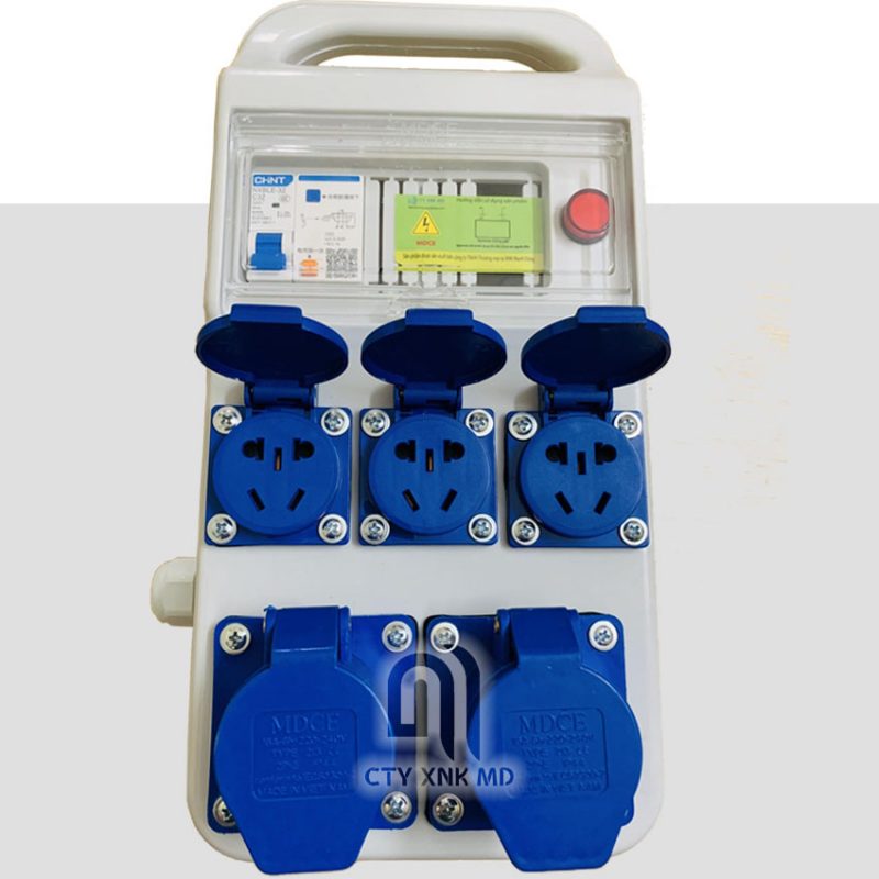 MD1609 hộp nguồn thi công 1 pha tủ điện đa năng