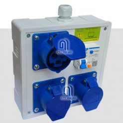 Hộp nguồn thi công mini vỏ nhựa