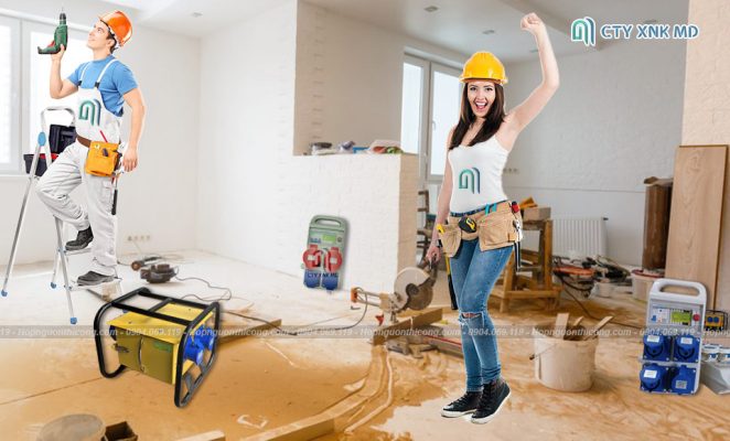 Những ững dụng của hộp nguồn tạm thi công hiệu quả